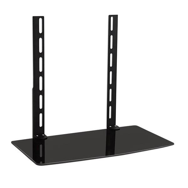 Wall mount shelf for deals cable box